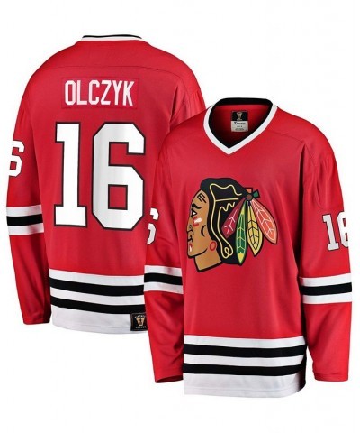 Branded Men's Chicago Blackhawks Premier Breakaway Retired Player Jersey - Eddie Olczyk $63.00 Jersey