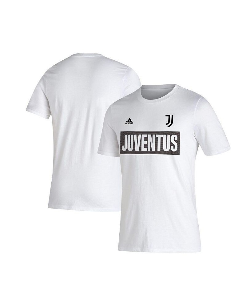 Men's White Juventus Box T-shirt $14.70 T-Shirts