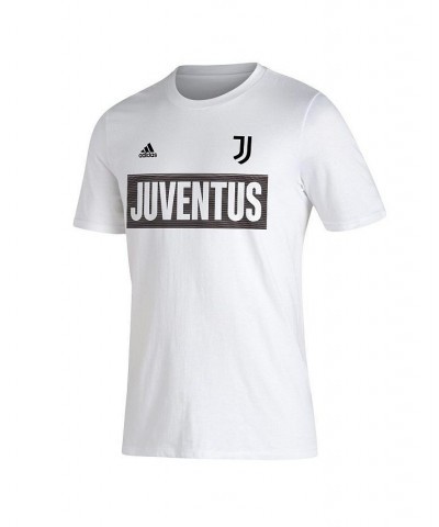 Men's White Juventus Box T-shirt $14.70 T-Shirts