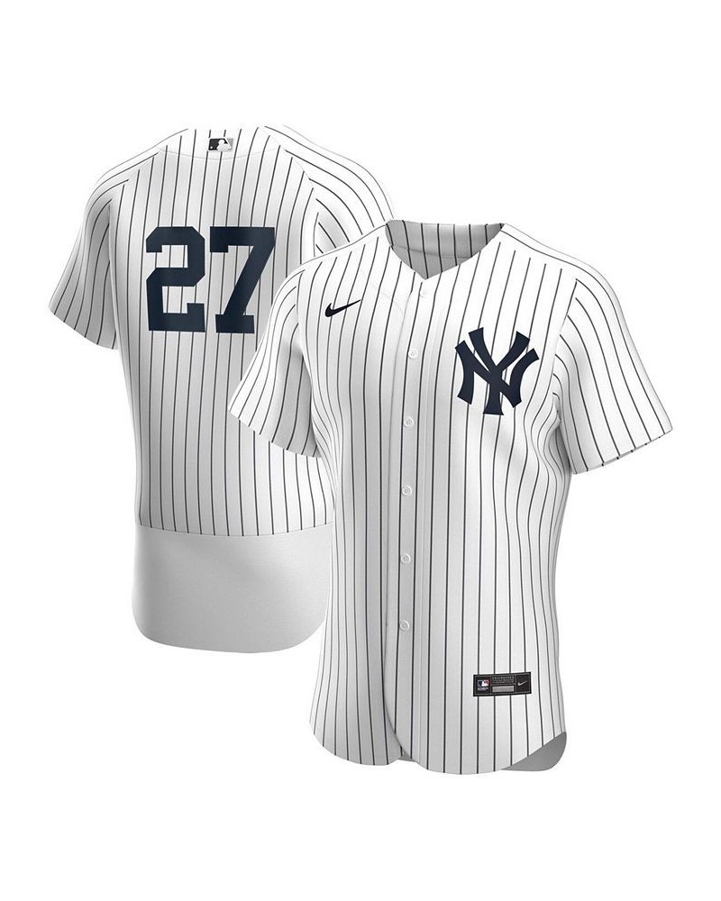 Men's Giancarlo Stanton White New York Yankees Home Authentic Player Jersey $111.60 Jersey