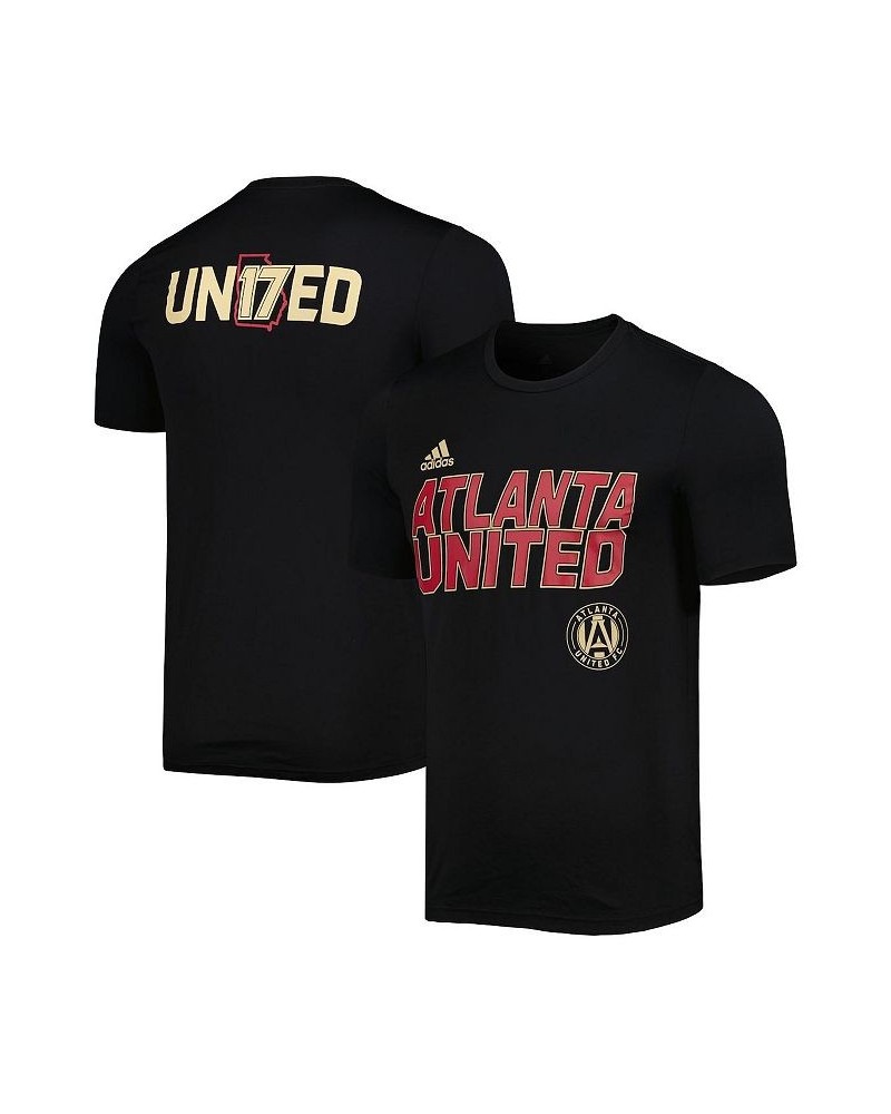 Men's Black Atlanta United FC Team Jersey Hook AEROREADY T-shirt $25.00 T-Shirts