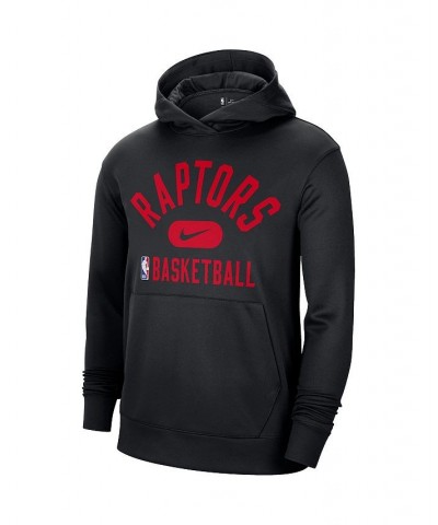 Men's Black Toronto Raptors 2021-2022 Spotlight On Court Performance Practice Pullover Hoodie $26.04 Sweatshirt