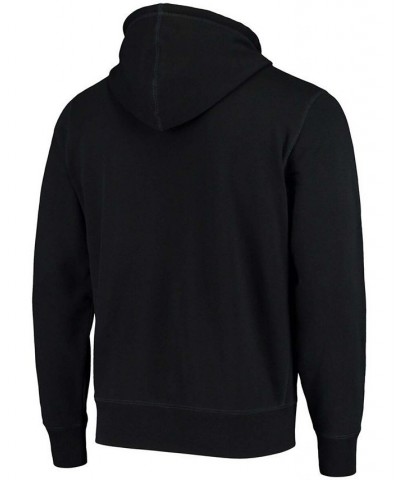 Men's Black New Orleans Saints Bevel Pullover Hoodie $31.34 Sweatshirt