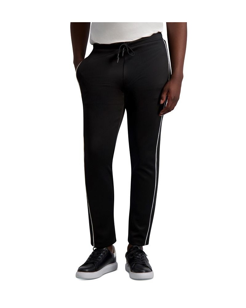 Men's Slim-Fit Scuba Track Pants Black $54.50 Pants