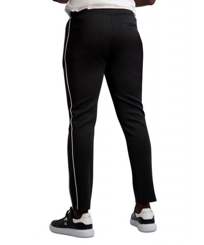 Men's Slim-Fit Scuba Track Pants Black $54.50 Pants