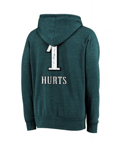 Men's Threads Jalen Hurts Midnight Green Philadelphia Eagles Super Bowl LVII Name and Number Pullover Hoodie $41.00 Sweatshirt