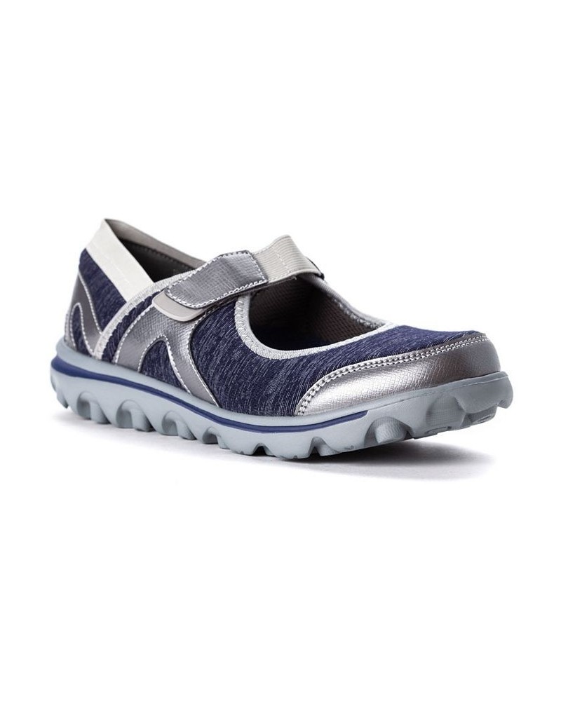 Women's Onalee Comfort Shoes Blue $35.98 Shoes