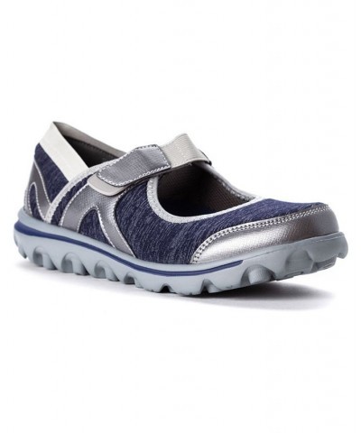 Women's Onalee Comfort Shoes Blue $35.98 Shoes