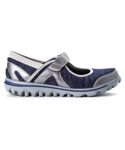 Women's Onalee Comfort Shoes Blue $35.98 Shoes