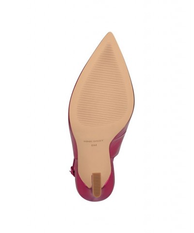 Women's Tabita Tapered Heel Pointy Toe Dress Pumps Pink $35.70 Shoes