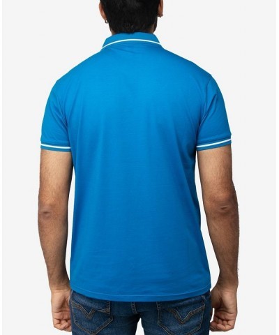 Men's Basic Short Sleeve Rib Polo Shirt PD09 $21.07 Polo Shirts