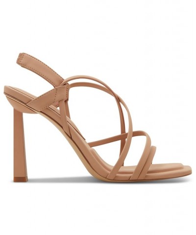 Amilia Strappy Dress Sandals Tan/Beige $37.80 Shoes