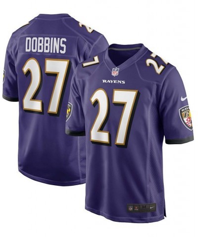 Men's J.K. Dobbins Purple Baltimore Ravens Game Team Jersey $44.80 Jersey