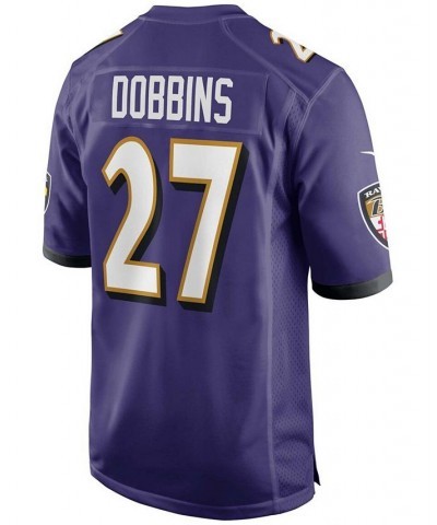 Men's J.K. Dobbins Purple Baltimore Ravens Game Team Jersey $44.80 Jersey