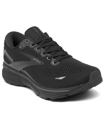 Men's Ghost 15 Running Sneakers Black $49.50 Shoes