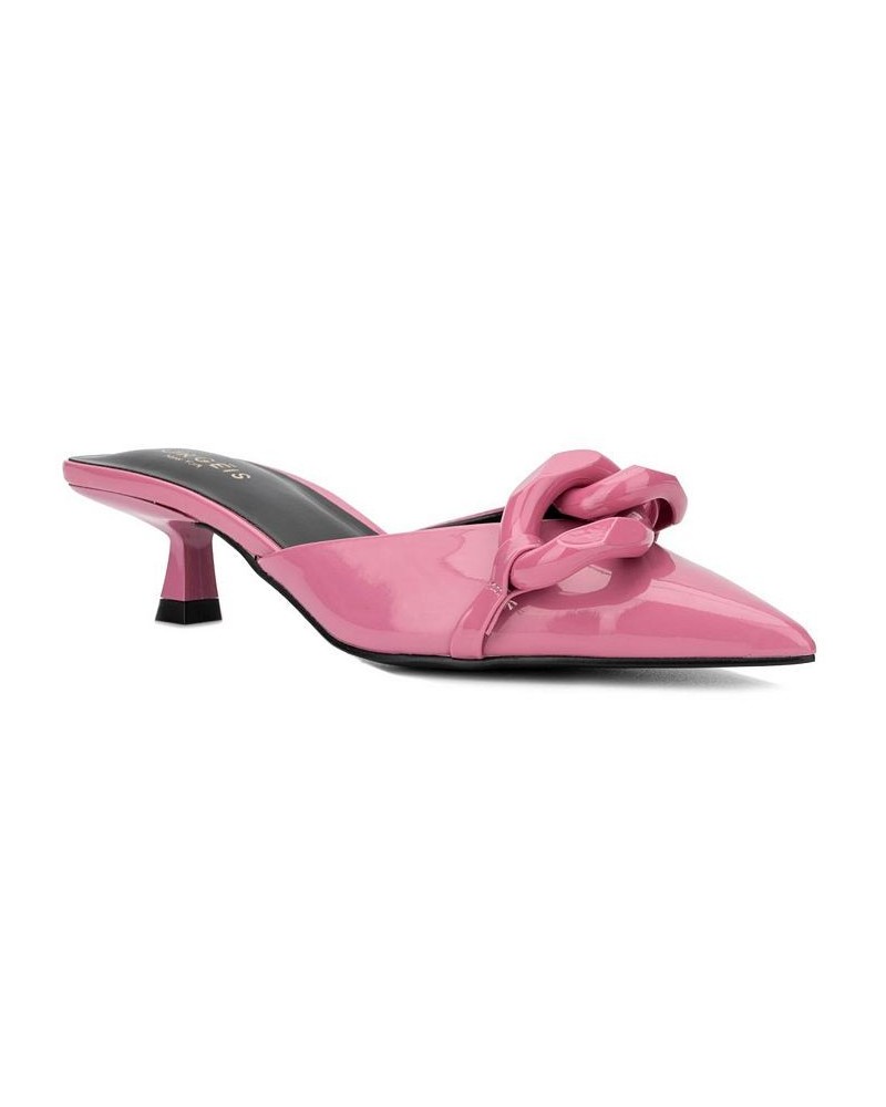 Women's Arboricola Mules Pink $34.30 Shoes