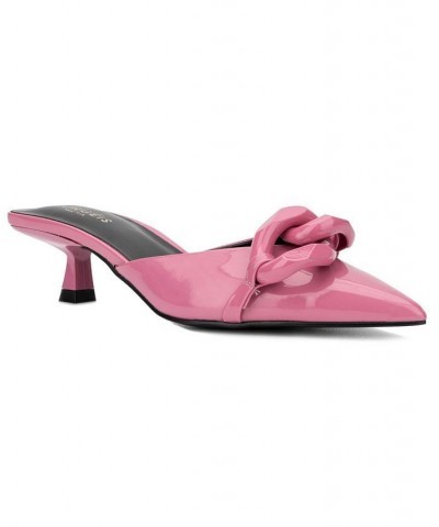 Women's Arboricola Mules Pink $34.30 Shoes