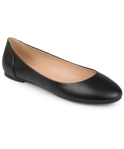 Women's Comfort Kavn Flats Black $36.80 Shoes