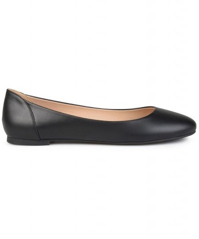 Women's Comfort Kavn Flats Black $36.80 Shoes