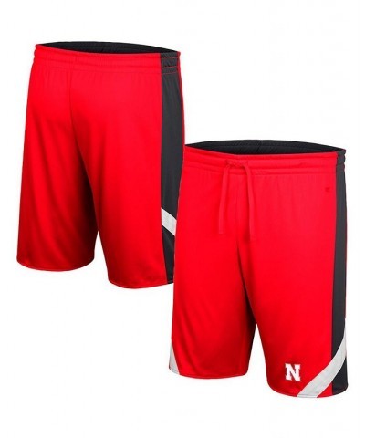 Men's Scarlet and Black Nebraska Huskers Am I Wrong Reversible Shorts $19.32 Shorts