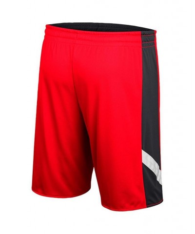 Men's Scarlet and Black Nebraska Huskers Am I Wrong Reversible Shorts $19.32 Shorts