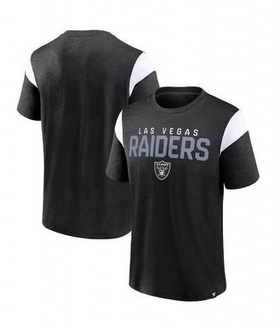 Men's Branded Black Las Vegas Raiders Home Stretch Team T-shirt $17.20 T-Shirts