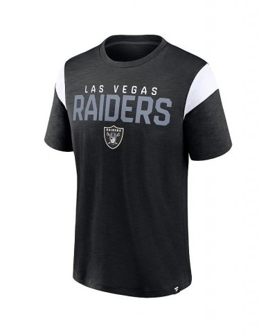 Men's Branded Black Las Vegas Raiders Home Stretch Team T-shirt $17.20 T-Shirts