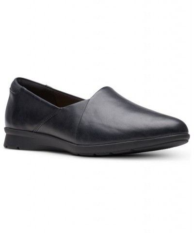 Women's Jenette Grace Slip-On Flats Black $34.00 Shoes