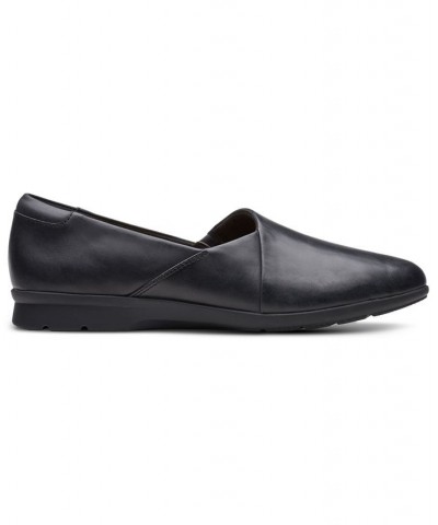 Women's Jenette Grace Slip-On Flats Black $34.00 Shoes