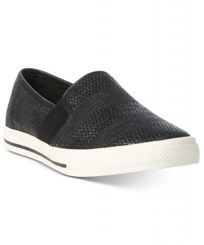 Women's Jinny Slip-On Sneakers Black $34.85 Shoes