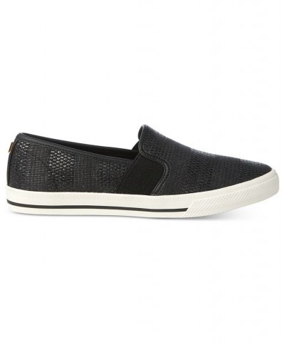 Women's Jinny Slip-On Sneakers Black $34.85 Shoes