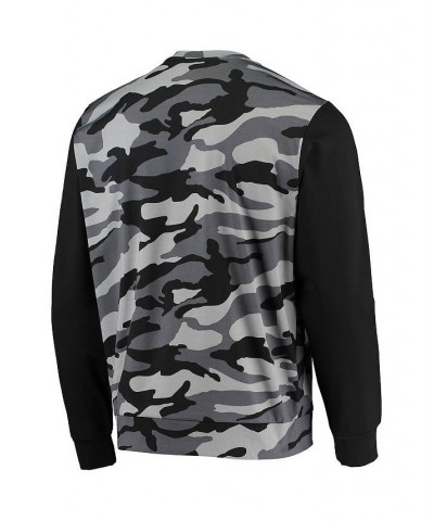 Men's Black Green Bay Packers Camo Long Sleeve T-shirt $31.89 T-Shirts