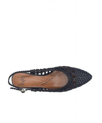 Women's Velika Woven Pump Black $40.85 Shoes