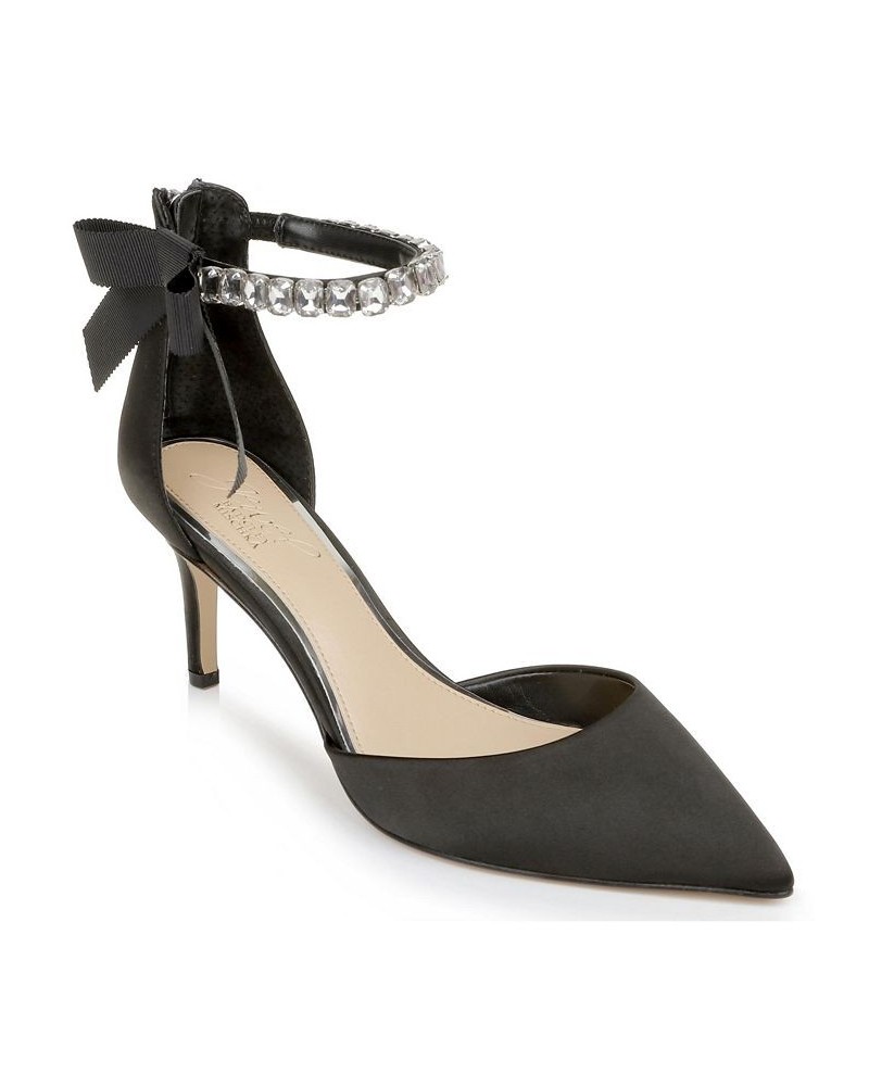 Women's Jaycee Evening Pump Black $59.34 Shoes