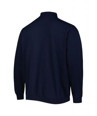 Men's Navy Ole Miss Rebels Tortugas Quarter-Zip Sweatshirt $32.39 Sweatshirt