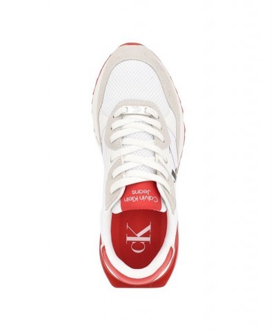 Women's Magalee Casual Logo Lace-Up Sneakers PD02 $37.06 Shoes