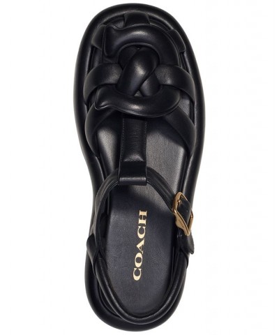 Penney Soft Emblem Flatform Fisherman Sandals Black $137.25 Shoes