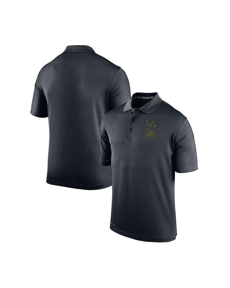 Men's Black Army Black Knights 1st Armored Division Old Ironsides Rivalry Varsity Polo Shirt $36.39 Polo Shirts