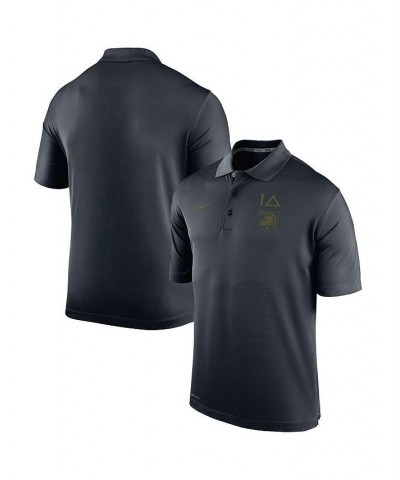 Men's Black Army Black Knights 1st Armored Division Old Ironsides Rivalry Varsity Polo Shirt $36.39 Polo Shirts