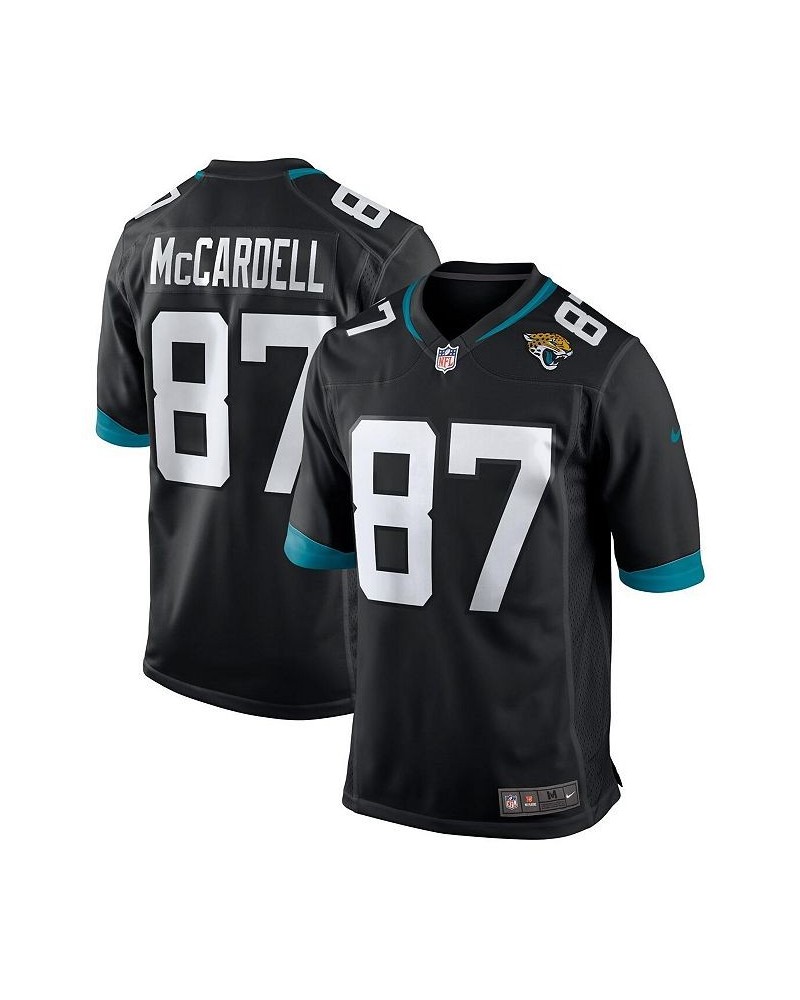 Men's Keenan McCardell Black Jacksonville Jaguars Game Retired Player Jersey $65.80 Jersey