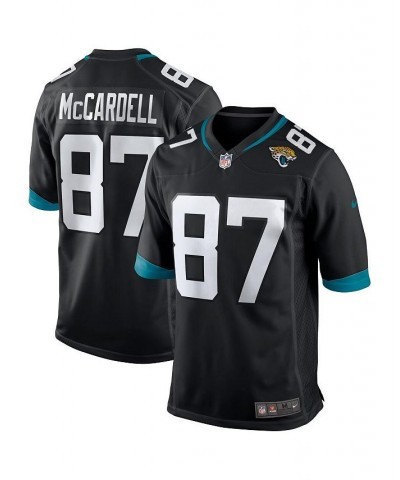 Men's Keenan McCardell Black Jacksonville Jaguars Game Retired Player Jersey $65.80 Jersey