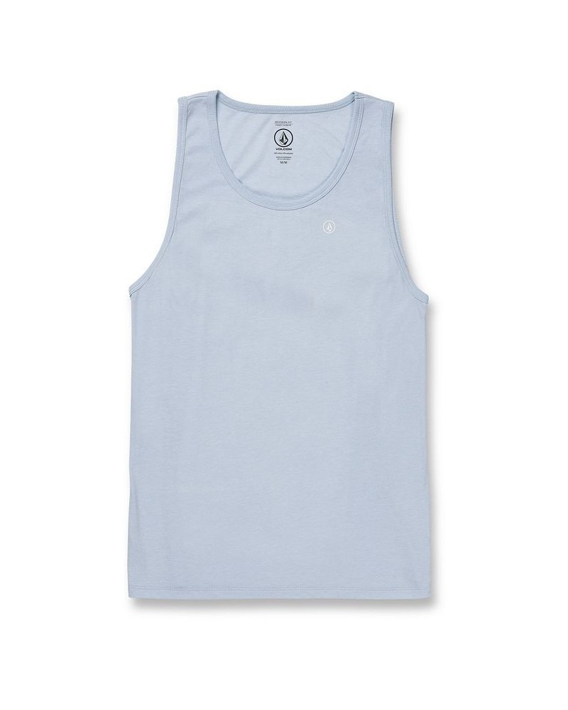 Men's Solid Heather Tank Top Blue $17.15 Shirts