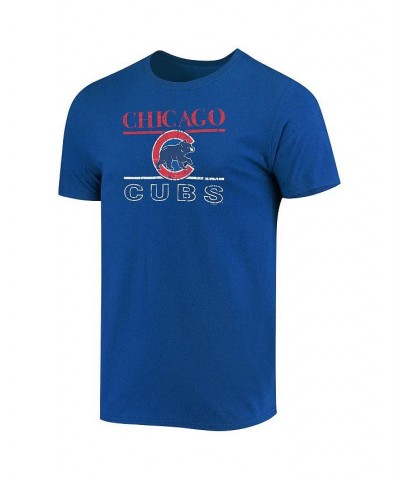 Men's Royal, Red Chicago Cubs Lodge T-shirt and Pants Sleep Set $31.19 Pajama