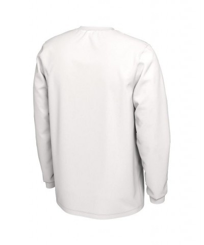 Men's White Alabama Crimson Tide Ball In Bench Long Sleeve T-shirt $16.00 T-Shirts