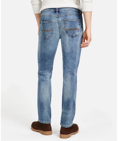 Men's Straight-Fit Knickerbocker Jeans Blue $17.99 Jeans