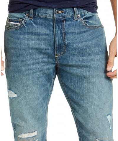 Men's Straight-Fit Knickerbocker Jeans Blue $17.99 Jeans