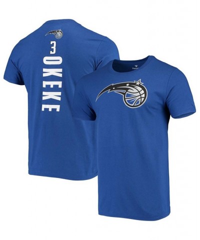 Men's Big and Tall Chuma Okeke Blue Orlando Magic Playmaker Name Number Team Logo T-shirt $20.05 T-Shirts