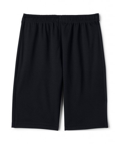 School Uniform Men's Mesh Gym Shorts Black $19.11 Shorts