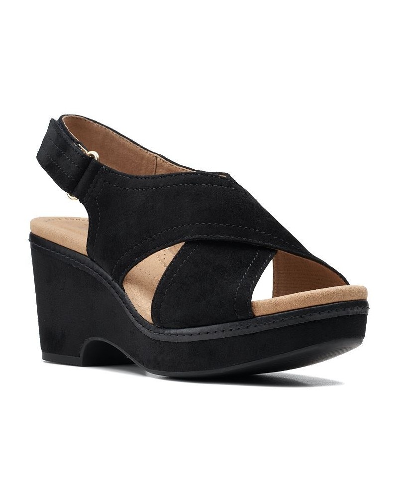 Women's Giselle Cove Sandals Black $41.42 Shoes