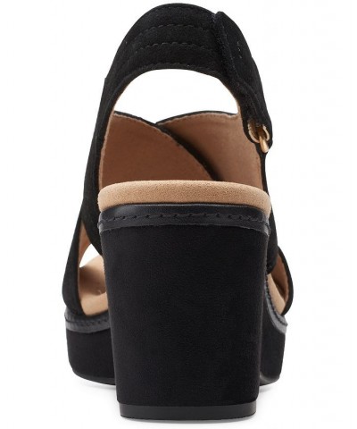 Women's Giselle Cove Sandals Black $41.42 Shoes